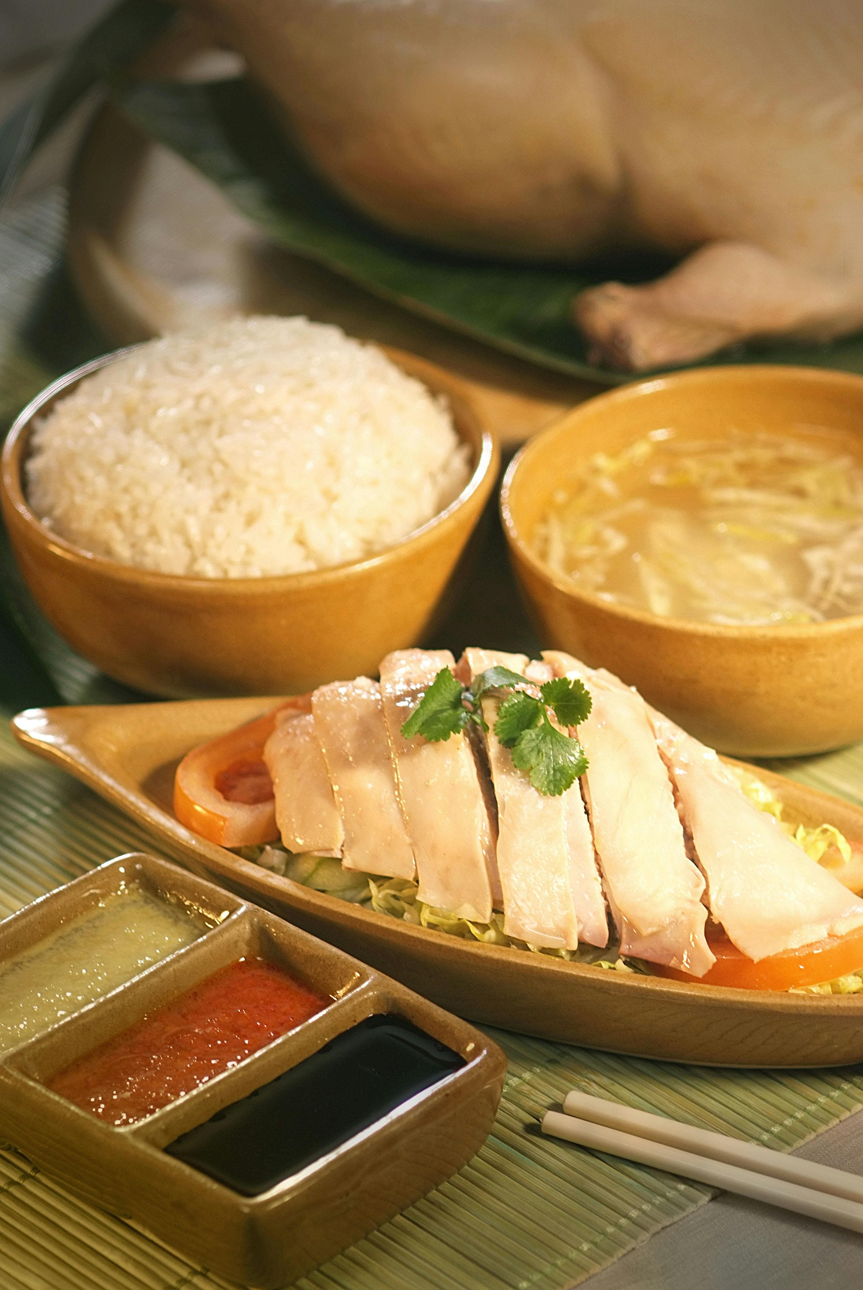Hainanese Chicken Rice