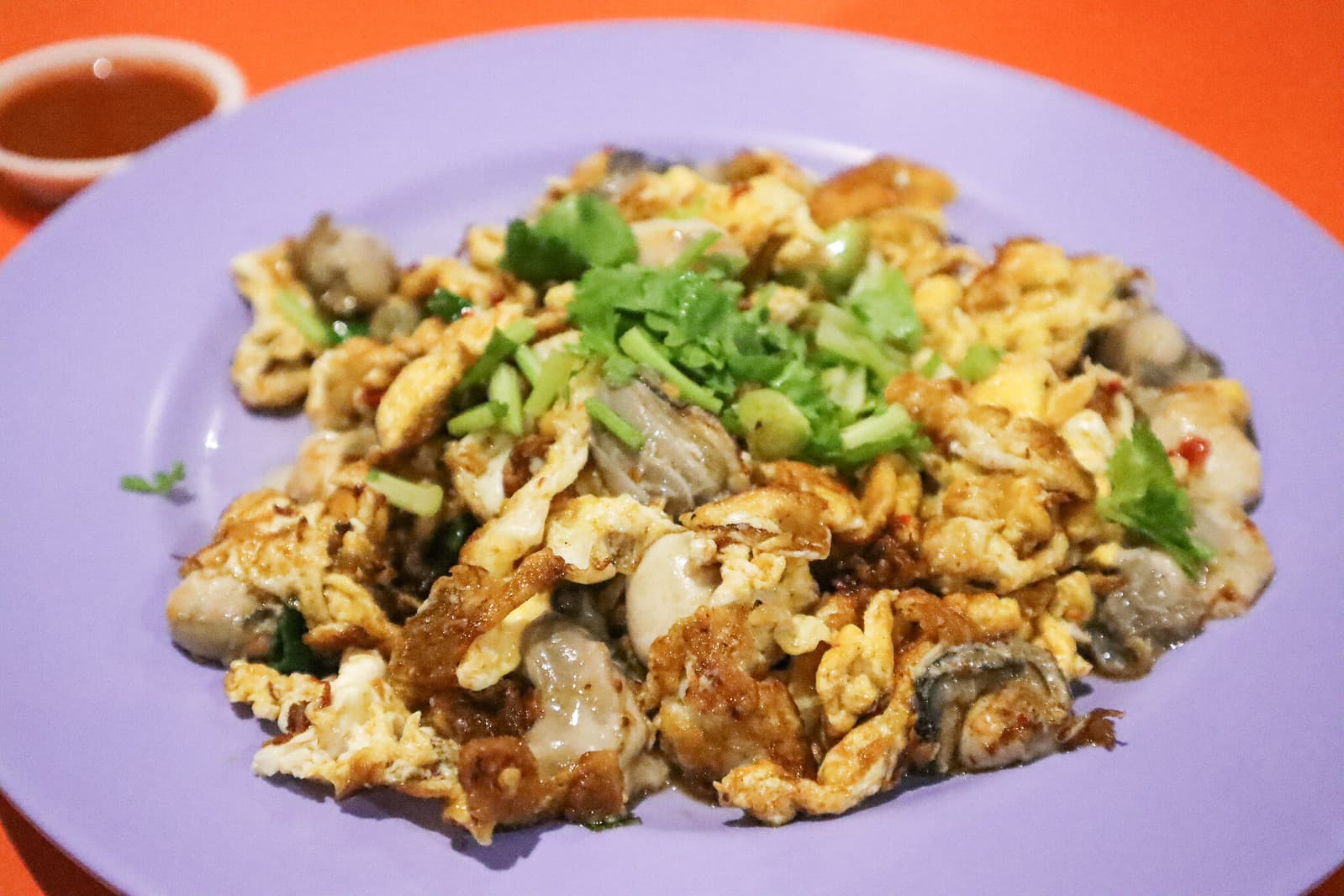Oyster Omelette (Orh Luak)