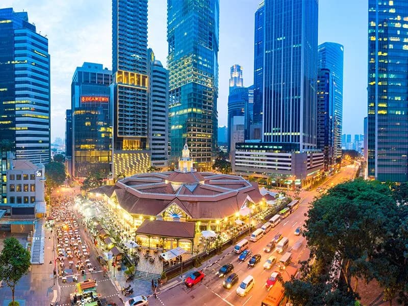 Singapore hawker food